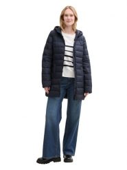 Tom Tailor Płaszcz pikowany w kolorze granatowym rozmiar: 3XL. Niebieskie płaszcze damskie Tom Tailor, xl, bez wzorów, bez kaptura. Za 161.73 zł.