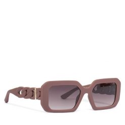 Okulary przeciwsłoneczne Guess. Brązowe okulary przeciwsłoneczne damskie Guess. Za 369.99 zł.