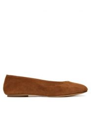 Weekend Max Mara Baleriny Todisuede 2525526074600 Brązowy. Brązowe balerinki damskie Weekend Max Mara, bez wzorów, ze skóry. Za 1,449.00 zł.