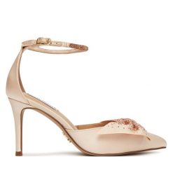 Szpilki Steve Madden. Brązowe szpilki damskie Steve Madden, bez wzorów, bez obcasa, na szpilce, bez zapięcia. Za 469.99 zł.