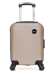 BlueStar Walizka "London" w kolorze beżowym - 32 x 46 x 20 cm rozmiar: onesize. Brązowe walizki Bluestar, bez wzorów, z materiału. Za 108.99 zł.