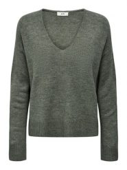 JDY Sweter "Elanora" w kolorze zielonym rozmiar: XS. Zielone swetry klasyczne damskie JDY, xs, bez kołnierzyka. Za 61.46 zł.