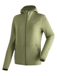 Maier Sports Kurtka polarowa "Fave" w kolorze zielonym rozmiar: 38. Zielone kurtki damskie Maier Sports, bez wzorów, z materiału, bez kaptura. Za 210.81 zł.