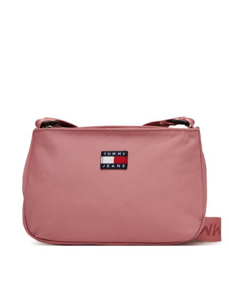 Tommy Jeans Torebka Tjw Daily Shoulder Bag AW0AW17544 Różowy. Czerwone torebki klasyczne damskie Tommy Jeans, z jeansu, bez dodatków. Za 149.99 zł.