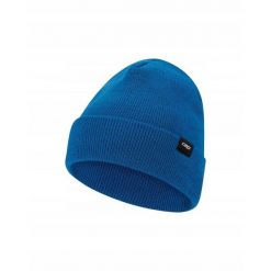 Ciepła czapka beanie z wełną merino Core Run CEP. Niebieskie czapki damskie CEP, na zimę, bez wzorów, z poliamidu. Za 119.00 zł.