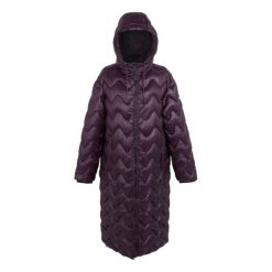 Parka damska Regatta Cambrie II. Fioletowe parki damskie Regatta, z materiału, bez kaptura. Za 338.00 zł.