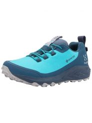 Haglöfs Buty turystyczne "L.I.M FH GTX" w kolorze niebieskim rozmiar: 38. Niebieskie obuwie trekkingowe damskie Haglöfs, z gore-texu, bez zapięcia. Za 298.67 zł.