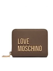 LOVE MOSCHINO Portfel JC5613PP0PKD0203 Brązowy. Brązowe portfele damskie Love Moschino, bez wzorów, ze skóry. Za 399.99 zł.