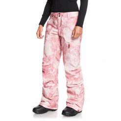 Spodnie narciarskie damskie Roxy Nadia 10K. Czerwone spodnie sportowe damskie Roxy, s, bez wzorów, z materiału, narciarskie. Za 326.49 zł.