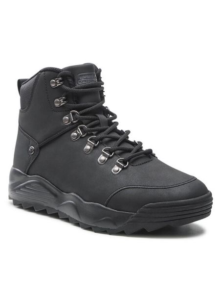 Sprandi Trapery WP07-11748-01 Czarny. Czarne trapery damskie Sprandi, ze skóry, bez zapięcia. Za 159.99 zł.