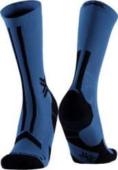Skarpety X-Socks Trailrun Discover Crew Blue Black. Czarne skarpetki damskie X Socks, bez wzorów. Za 72.00 zł.