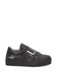 Liu Jo Sneakersy w kolorze czarnym rozmiar: 37. Czarne obuwie sportowe damskie Liu Jo, z gumy, bez zapięcia. Za 240.99 zł.