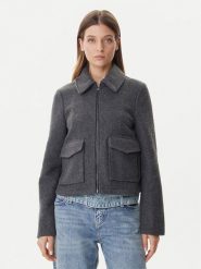 Vero Moda Kurtka przejściowa Safir 10331731 Szary Regular Fit. Szare kurtki damskie Vero Moda, m, bez wzorów, z syntetyku, bez kaptura. Za 249.99 zł.