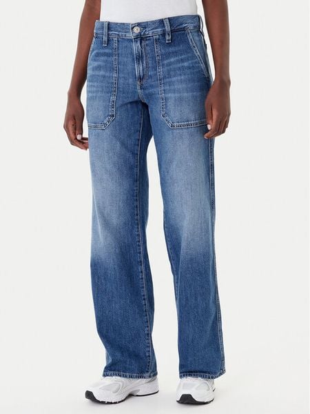 G-Star Raw Jeansy Judee Carpenter D23590-D536 Niebieski Loose Fit. Niebieskie jeansy damskie G-Star. Za 549.99 zł.
