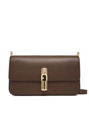 Furla Torebka Iride S WB01826 ARE000 CN 4284S Brązowy. Brązowe listonoszki damskie Furla, bez wzorów, ze skóry, bez dodatków. Za 1,319.00 zł.