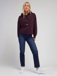 Lee Dżinsy - Tapered fit - w kolorze granatowym rozmiar: W29/L33. Niebieskie jeansy damskie Lee, z podwyższonym stanem. Za 122.96 zł.