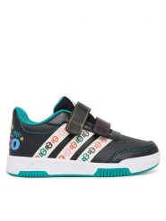 Adidas Sneakersy Disney Coco Tensaur JR8127 Czarny. Czarne buty sportowe chłopięce Adidas, ze skóry, bez zapięcia. Za 159.99 zł.