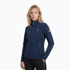 Bluza polarowa damska Aulp Diane. Niebieskie bluzy damskie Aulp, l, bez wzorów, z elastanu, bez kaptura. Za 229.99 zł.