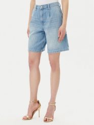 JOOP! Jeans Szorty jeansowe Eike 30046455 Niebieski Relaxed Fit. Niebieskie szorty damskie Joop! Jeans, bez wzorów, z bawełny. Za 239.99 zł.