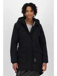 Alife and kickin Parka "CharlizeAK" w kolorze czarnym rozmiar: XL. Czarne parki damskie Alife and Kickin, xl, bez kaptura. Za 434.85 zł.