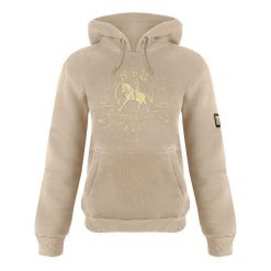 Bluza jeździecka JD ATTACK Royal. Brązowe bluzy damskie JD ATTACK, l, bez wzorów, z bawełny, z kapturem. Za 229.00 zł.