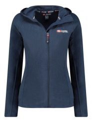 Canadian Peak Kurtka polarowa "Tugoodeak" w kolorze granatowym rozmiar: L. Niebieskie kurtki damskie Canadian Peak, l, bez wzorów, z polaru, bez kaptura. Za 43.99 zł.