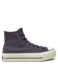 Converse Trampki Chuck Taylor All Star Lift Platform Hi A11159C 501 Fioletowy. Fioletowe trampki damskie Converse, bez wzorów, z materiału, bez zapięcia. Za 299.99 zł.