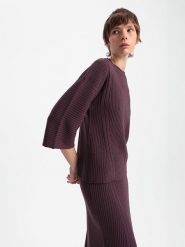 BGN Sweter w kolorze fioletowym rozmiar: 40. Różowe swetry klasyczne damskie BGN, bez kołnierzyka. Za 74.63 zł.