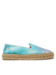 Manebi Espadryle Slippers W T 2.3 Niebieski. Niebieskie espadryle damskie Manebi, bez wzorów, z materiału, bez obcasa. Za 309.99 zł.
