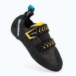 Buty wspinaczkowe SCARPA Vapor V. Szare obuwie trekkingowe damskie Scarpa, bez zapięcia. Za 599.99 zł.