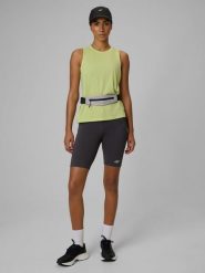 4F Legginsy kolarki do biegania szybkoschnące damskie - szare L. Szare legginsy damskie 4F, l, bez wzorów. Za 149.99 zł.