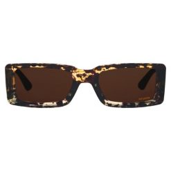 Okulary przeciwsłoneczne Pit Viper The Desert Tortoise Low Bones. Brązowe okulary przeciwsłoneczne damskie PIT VIPER. Za 297.85 zł.