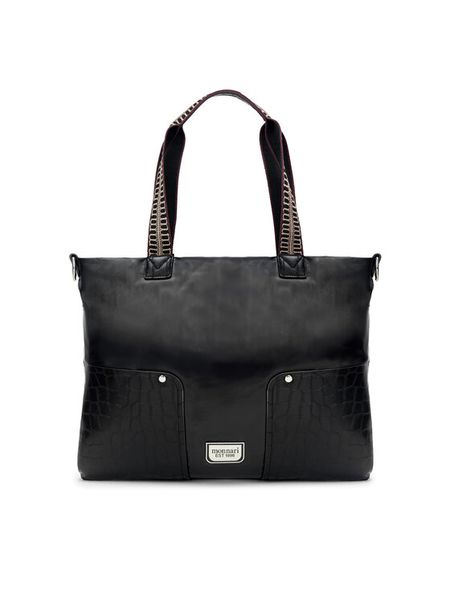 Monnari Torebka BAGIMP0-24Z-BAG6210-KM20D000-R00 Czarny. Czarne torebki klasyczne damskie Monnari, ze skóry, bez dodatków. Za 169.99 zł.