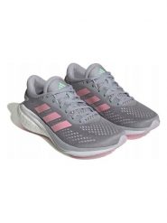 Adidas Buty "Supernova 2" w kolorze szarym do biegania rozmiar: 39 1/3. Szare obuwie sportowe damskie Adidas, z materiału, bez zapięcia, do biegania. Za 243.95 zł.