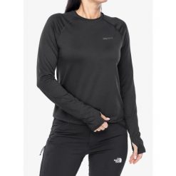 Bluza bez kaptura damska Marmot Windridge LS. Czarne bluzy damskie Marmot, s, bez wzorów, bez kaptura. Za 177.99 zł.
