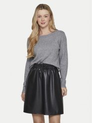 Vila Sweter Ril 14054177 Szary Regular Fit. Szare swetry klasyczne damskie Vila, s, z syntetyku, bez kołnierzyka. Za 119.99 zł.