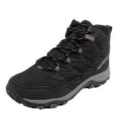 Damskie Buty Turystyczne West Rim. Czarne obuwie trekkingowe damskie Merrell, z gumy, bez zapięcia. Za 543.99 zł.