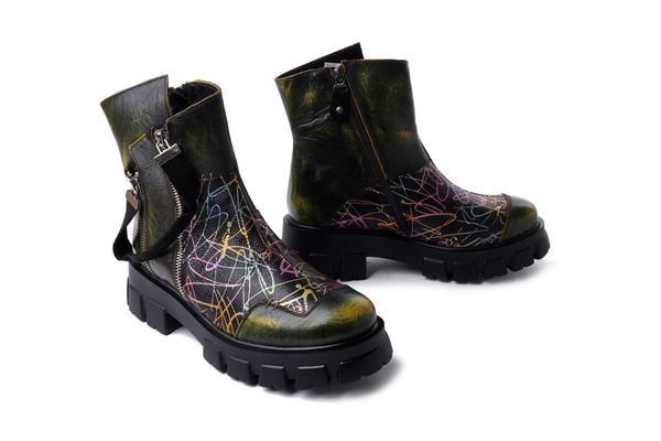 MACIEJKA 05137-20/00-8 multikolor, botki damskie. Botki damskie Maciejka, na zimę, z polaru, bez obcasa, na obcasie, bez zapięcia. Za 462.07 zł.