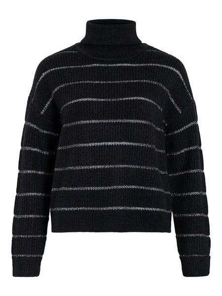 Vila Golf "Vizara" w kolorze czarnym rozmiar: M. Czarne golfy damskie Vila, m, bez wzorów, bez ramiączek. Za 91.77 zł.