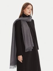 Weekend Max Mara Szal Ken 2525546044 Szary. Szare szaliki damskie Weekend Max Mara, bez wzorów, z materiału. Za 779.99 zł.