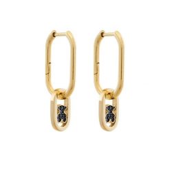 Kolczyki TOUS. Żółte kolczyki damskie tous, złote. Za 789.99 zł.