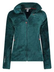 Canadian Peak Kurtka polarowa "Udilas" w kolorze morskim rozmiar: XL. Niebieskie kurtki damskie Canadian Peak, xl, bez wzorów, z materiału, bez kaptura. Za 109.52 zł.