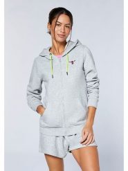Chiemsee Bluza w kolorze szarym rozmiar: M. Szare bluzy damskie Chiemsee, m, bez wzorów, z bawełny, bez kaptura. Za 184.95 zł.