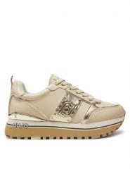 Liu Jo Sneakersy Maxi Wonder 71 BF4003 P0102 Beżowy. Brązowe obuwie sportowe damskie Liu Jo, ze skóry, bez zapięcia. Za 429.99 zł.