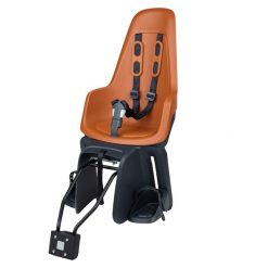 Fotelik Rowerowy Na Tylną Ramę & Bagażnik. Brązowe foteliki rowerowe BOBIKE. Za 648.98 zł.