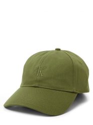Calvin Klein Czapka Kobiety Bawełna zielony, ONE SIZE. Zielone czapki z daszkiem damskie Calvin Klein, bez wzorów, z bawełny. Za 129.95 zł.