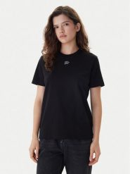 KARL LAGERFELD T-Shirt B1W17091 Czarny Regular Fit. Czarne t-shirty damskie KARL LAGERFELD, xs, bez wzorów, z bawełny, bez kołnierzyka. Za 339.99 zł.