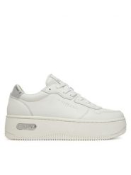 REPLAY Sneakersy GWZ5O.000.C0024L Biały. Białe obuwie sportowe damskie Replay, ze skóry, bez zapięcia. Za 349.99 zł.
