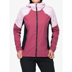 Kurtka przeciwdeszczowa damska CMP Veltrica. Czerwone kurtki damskie CMP, bez wzorów, bez kaptura. Za 440.99 zł.
