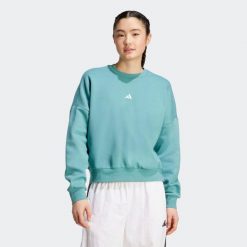 Bluza damska ADIDAS Gym & Pilates. Bluzy damskie Adidas, l, bez wzorów, z bawełny, bez kaptura. Za 199.99 zł.